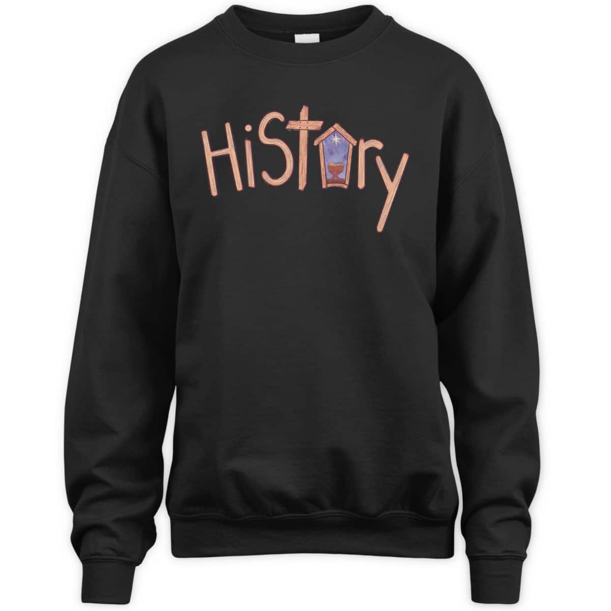 His Story Christmas Nativity Christian T-Shirt His Story Christmas Nativity Christian T-Shirt