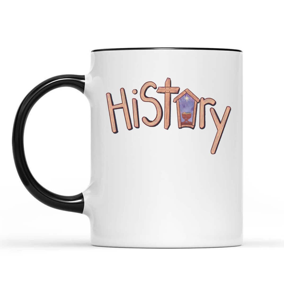 His Story Christmas Nativity Christian T-Shirt His Story Christmas Nativity Christian T-Shirt