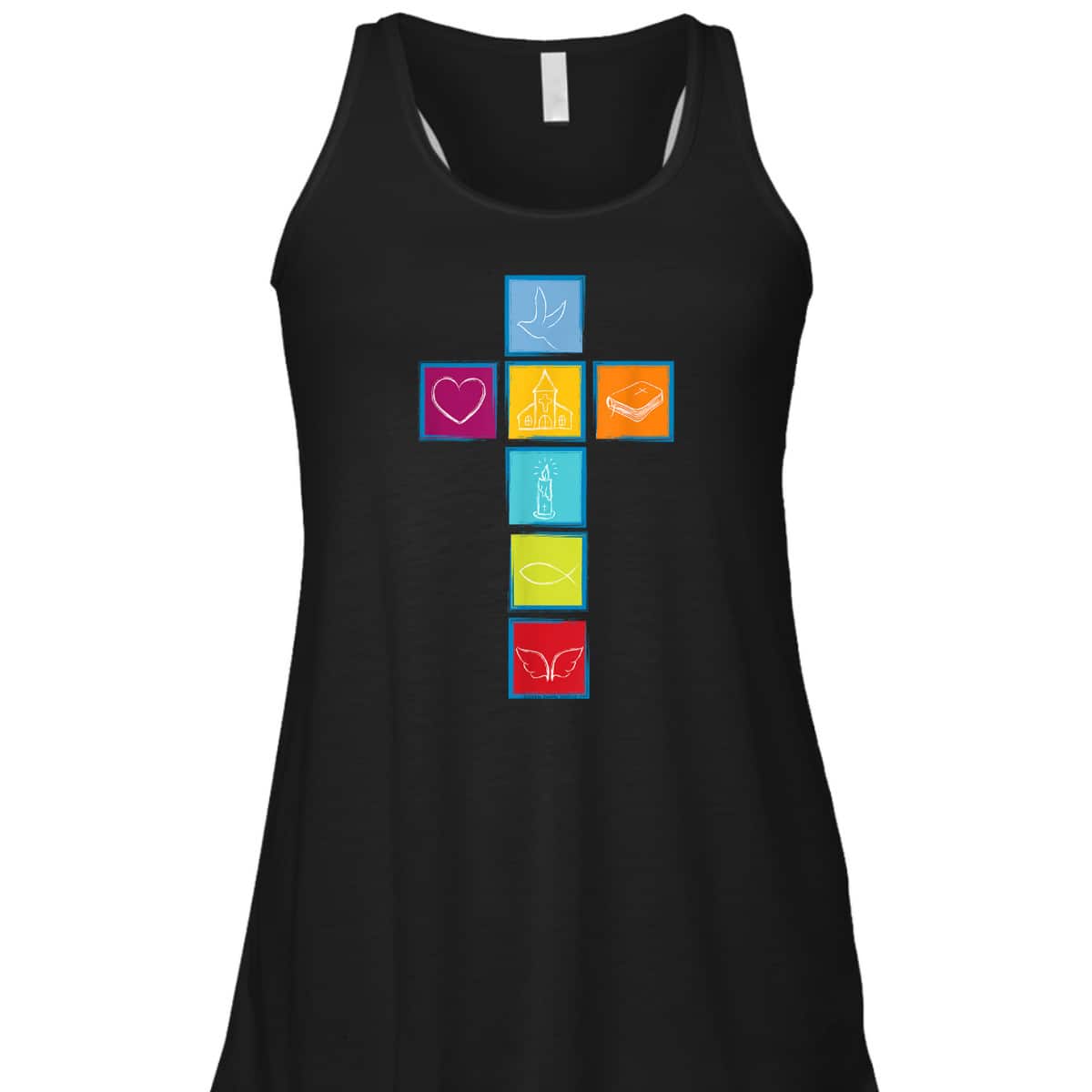 Christian Cross Symbols Of Faith Christmas Easter Christian T-Shirt Christian Cross Symbols Of Faith Christmas Easter Christian T-Shirt