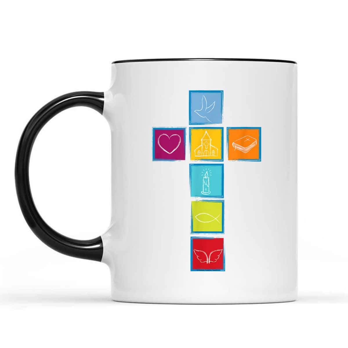 Christian Cross Symbols Of Faith Christmas Easter Christian T-Shirt Christian Cross Symbols Of Faith Christmas Easter Christian T-Shirt