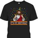 It's My Birthday Jesus Graphic Christmas Birthday Boy T-Shirt