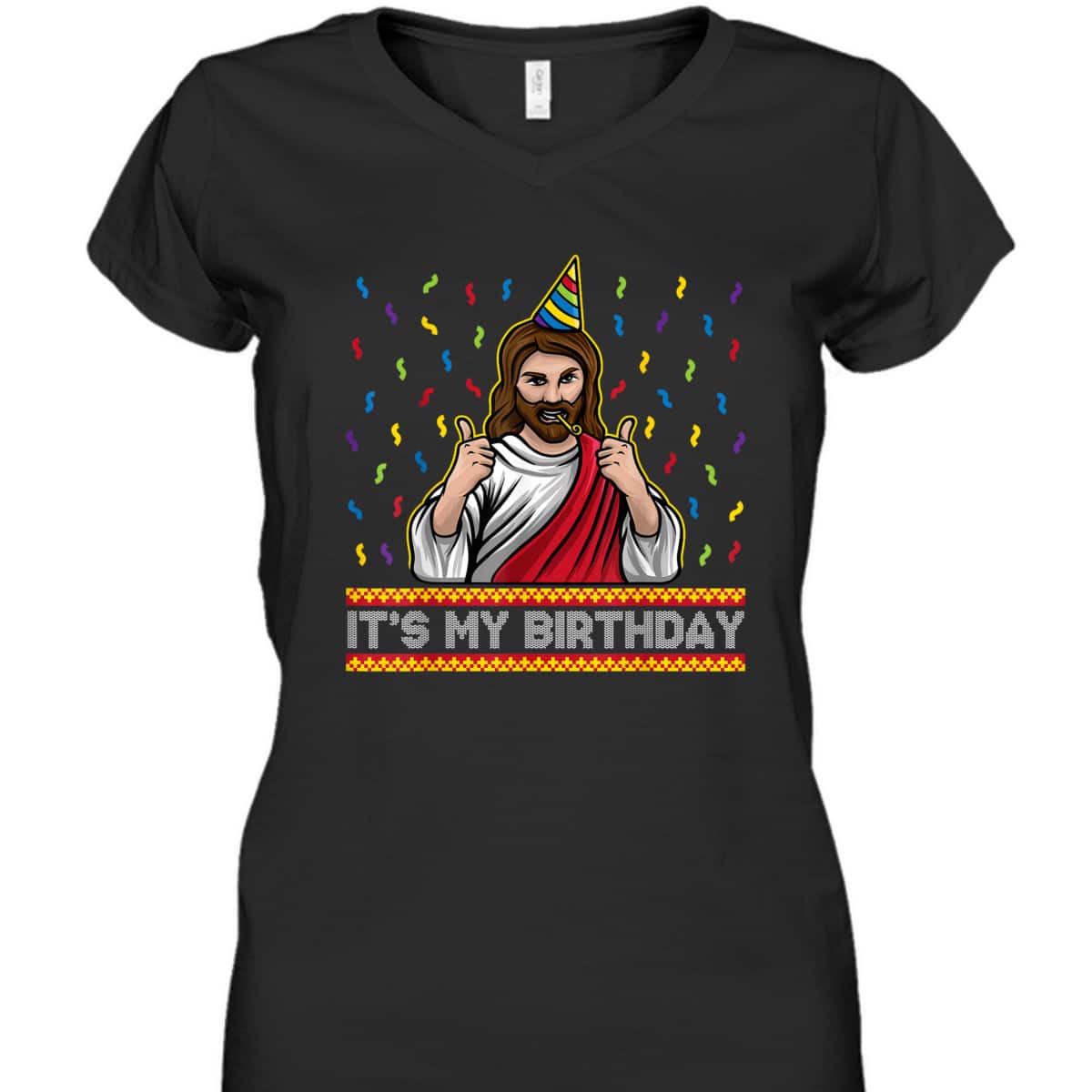 It's My Birthday Jesus Graphic Christmas Birthday Boy T-Shirt It's My Birthday Jesus Graphic Christmas Birthday Boy T-Shirt
