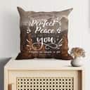 You Keep Him In Perfect Peace Isaiah 263 Bible Verse Pillow You Keep Him In Perfect Peace Isaiah 263 Bible Verse Pillow
