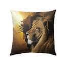 The Lion Of Judah Jesus Christ Christian Jesus Pillow