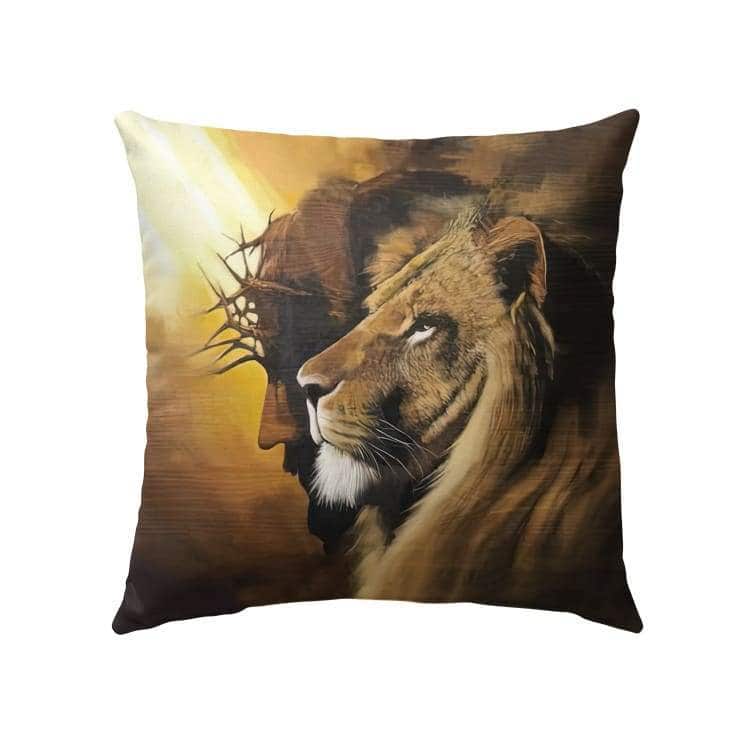 The Lion Of Judah Jesus Christ Christian Jesus Pillow