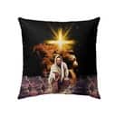 The Lion Of Judah Jesus Reaching Out His Hand Christian Pillow The Lion Of Judah Jesus Reaching Out His Hand Christian Pillow