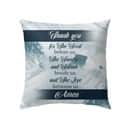 Thank You For The Food Before Us Christian Pillow Thank You For The Food Before Us Christian Pillow