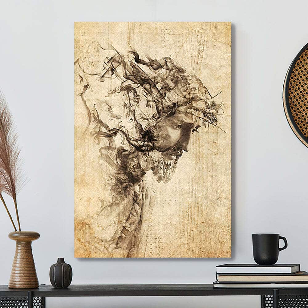 Scripture Jesus Christ Bible Verse Jesus Canvas Print