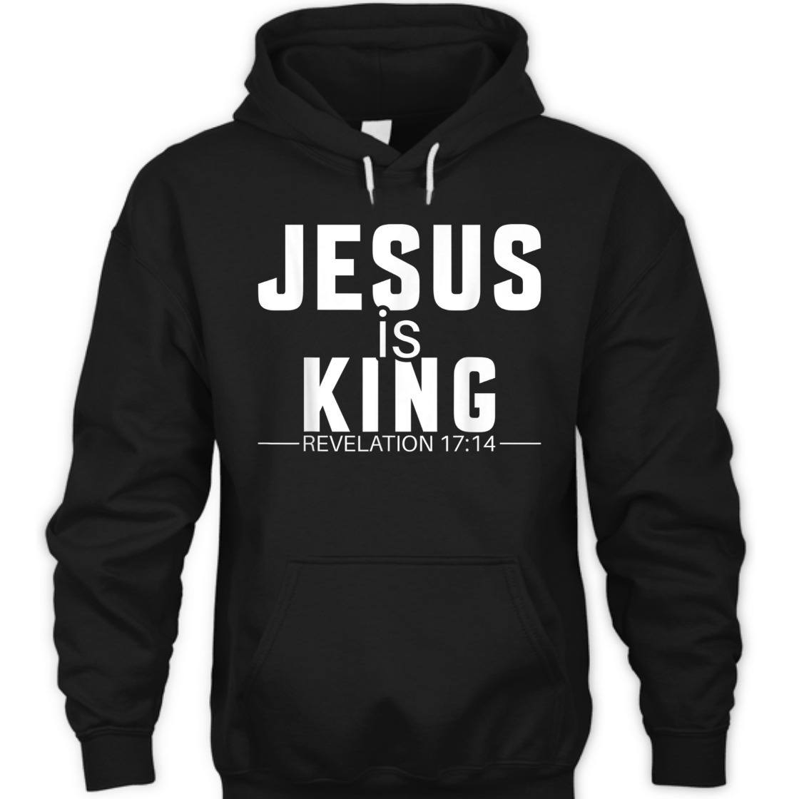 Religious Bible Verse T-Shirt Jesus Is King Revelation 17:14 Religious Bible Verse T-Shirt Jesus Is King Revelation 17:14