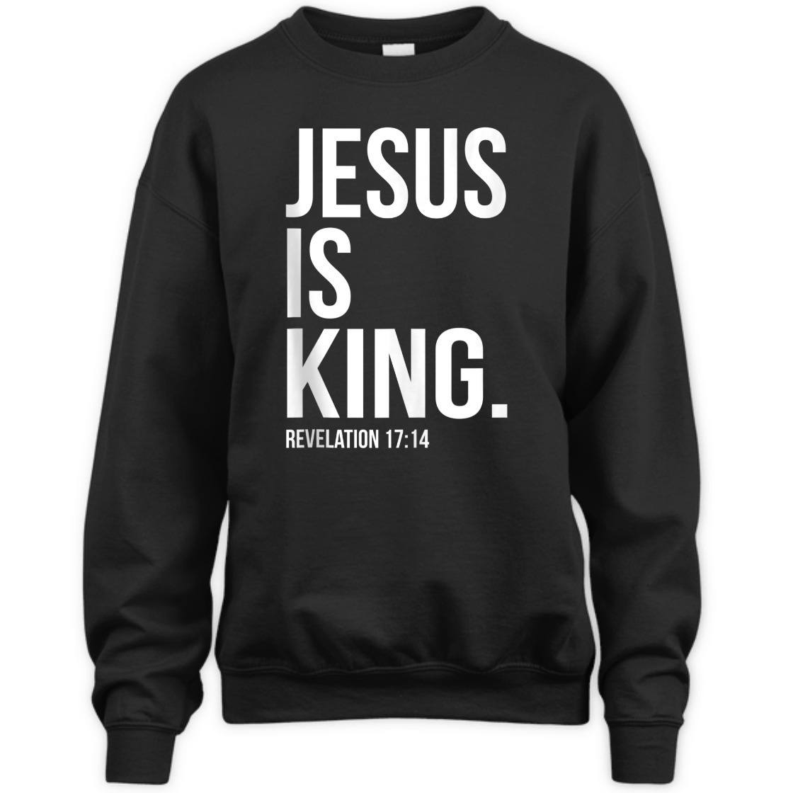 Jesus Is King Bible Verse T-Shirt Perfect Gift For Any Christian Jesus Is King Bible Verse T-Shirt Perfect Gift For Any Christian