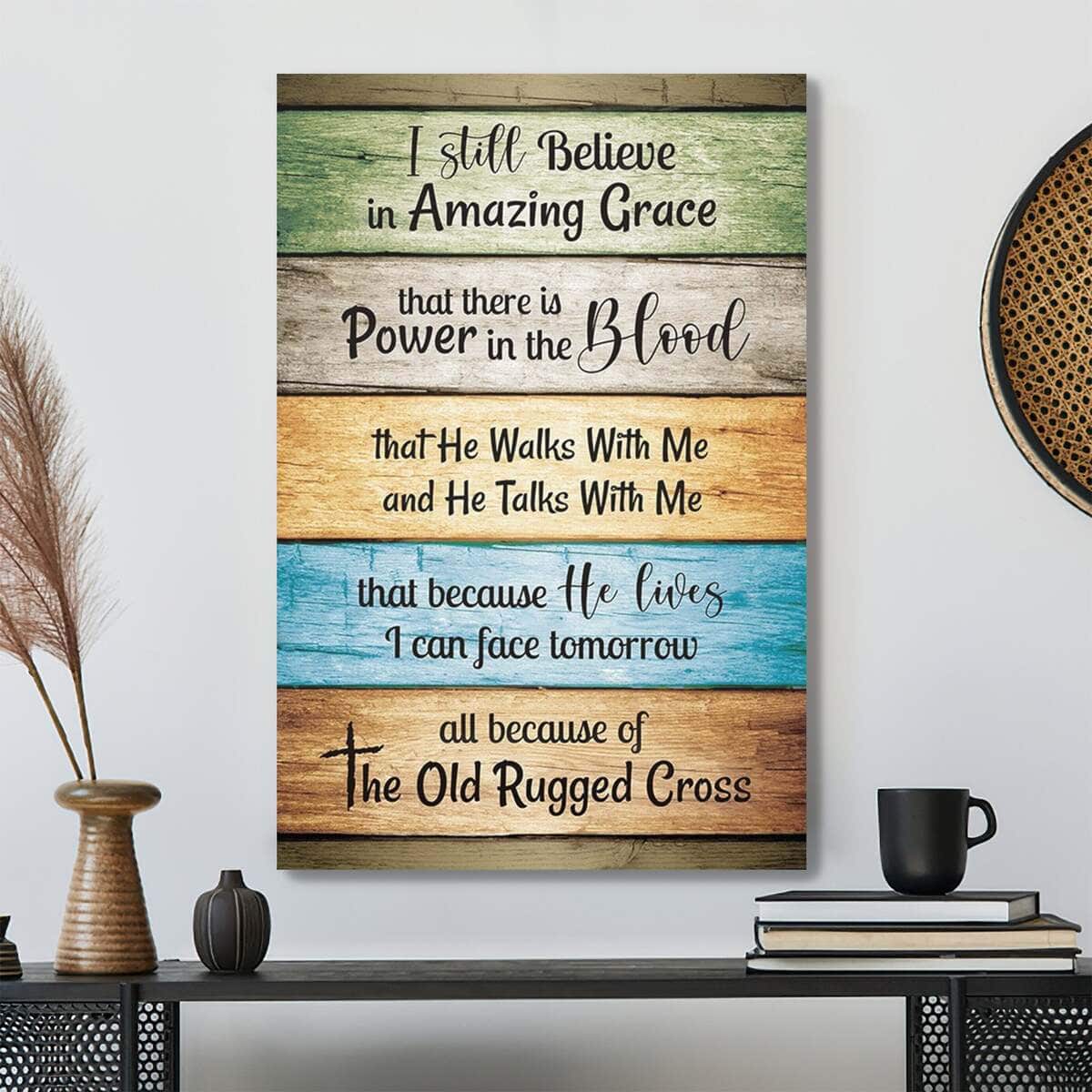 Christian Believe In Amazing Grace Meaningful Christian Scripture Canvas Print Christian Believe In Amazing Grace Meaningful Christian Scripture Canvas Print