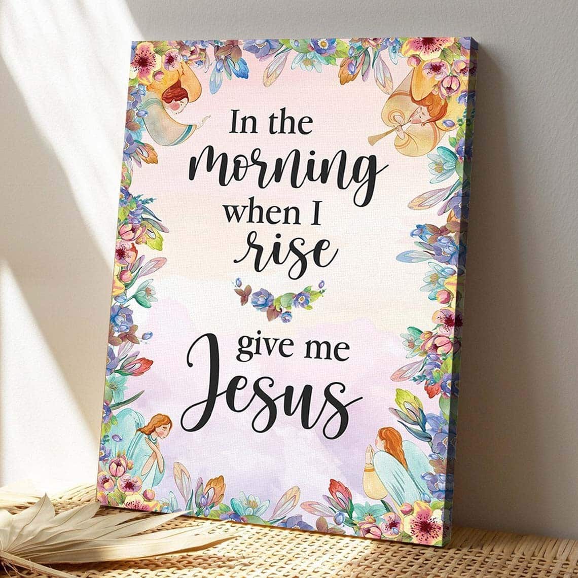 Christian Jesus And I Special Christian Scripture Canvas Print Christian Jesus And I Special Christian Scripture Canvas Print