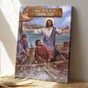 Christian Proud To Be In His Fishing Club Unique Jesus Scripture Canvas Print Christian Proud To Be In His Fishing Club Unique Jesus Scripture Canvas Print