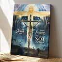 Christian Father Forgive Them Jesus Scripture Canvas Print