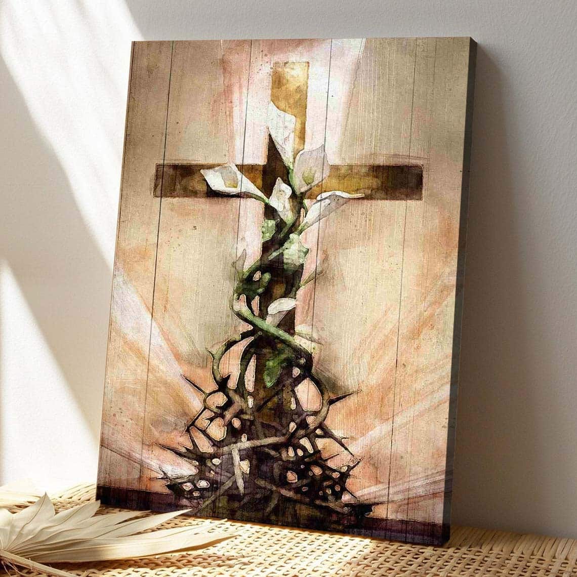 Christian Jesus Sacrificed For Us Bible Verse Canvas Print Christian Jesus Sacrificed For Us Bible Verse Canvas Print