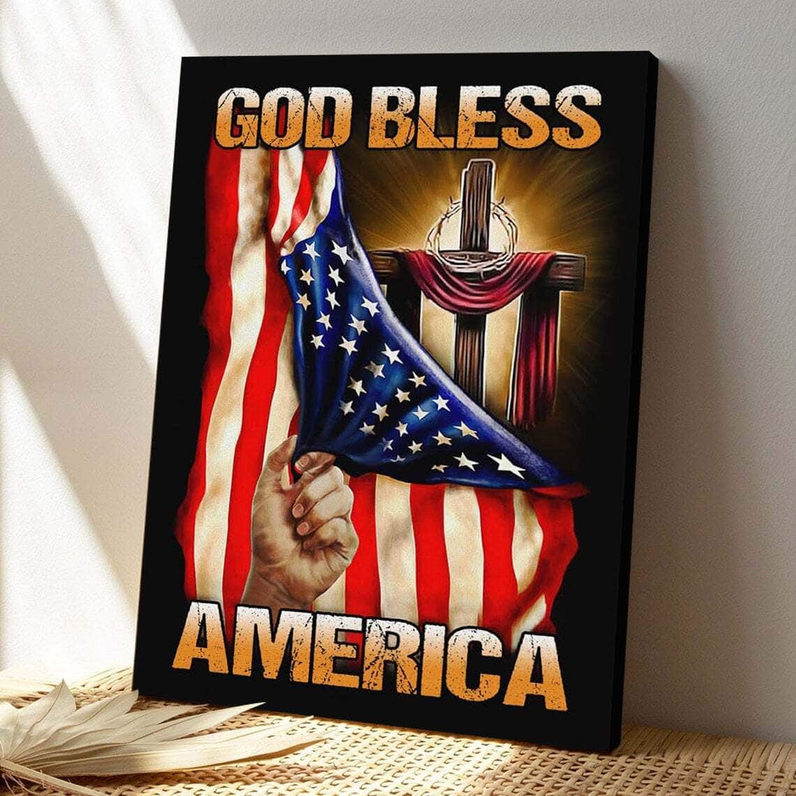 Bible Verse God Bless America Scripture Canvas Print Bible Verse God Bless America Scripture Canvas Print