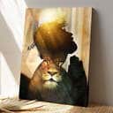 Jesus Lion Of Judah Christian Christian Bible Verse Scripture Canvas Print Jesus Lion Of Judah Christian Christian Bible Verse Scripture Canvas Print