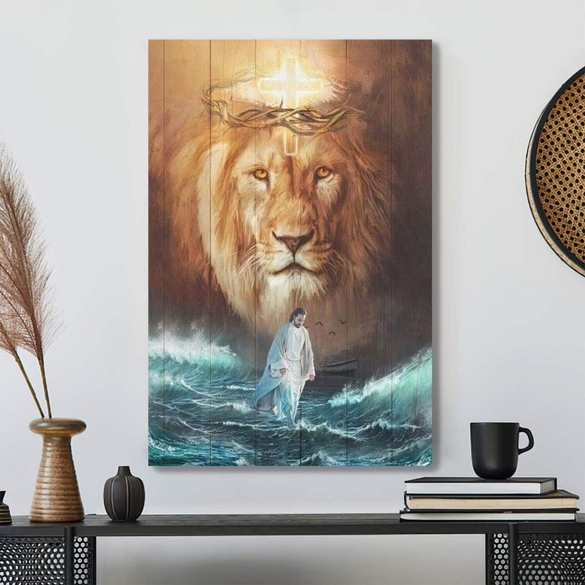 Bible Verse Jesus The Lion Of Judah Scripture Canvas Print Bible Verse Jesus The Lion Of Judah Scripture Canvas Print