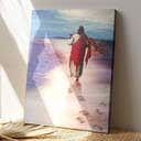 Bible Verse Jesus Come With Jesus Christian Canvas Print