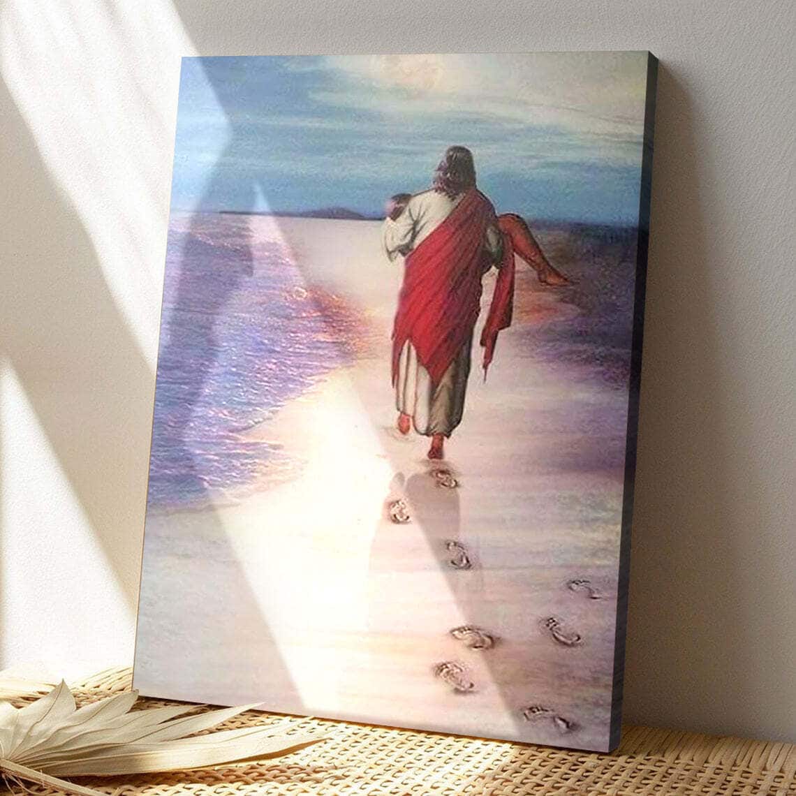 Bible Verse Jesus Come With Jesus Christian Canvas Print