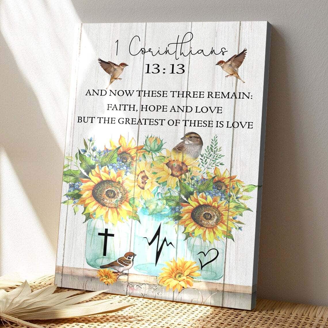 Bible Verse The Greatest Of These Is Love 1 Corinthians 1313 Scripture Christian Canvas Print Bible Verse The Greatest Of These Is Love 1 Corinthians 1313 Scripture Christian Canvas Print