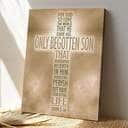 Bible Verse For God So Loved The World John 316 Kjv Scripture Canvas Print Bible Verse For God So Loved The World John 316 Kjv Scripture Canvas Print