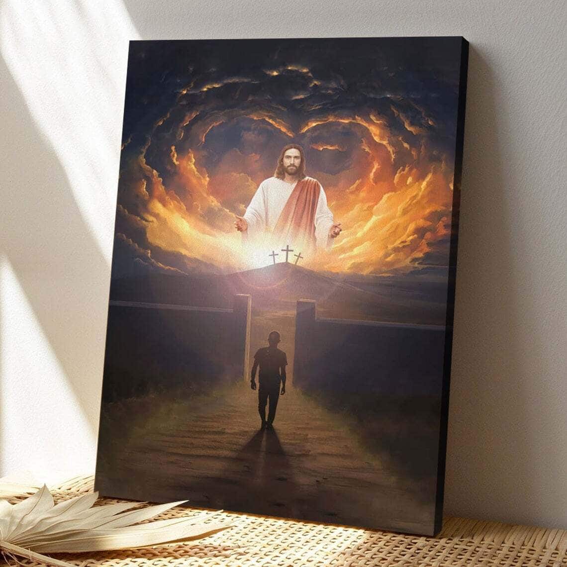 Bible Verse Jesus Come Back And Open Arms Scripture Canvas Print Bible Verse Jesus Come Back And Open Arms Scripture Canvas Print