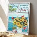 Bible Verse In The Morning When I Rise Give Me Jesus Hummingbird Scripture Canvas Print