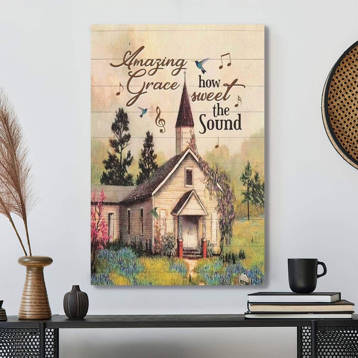 Bible Verse Amazing Grace How Sweet The Sound Scripture Canvas Print Bible Verse Amazing Grace How Sweet The Sound Scripture Canvas Print