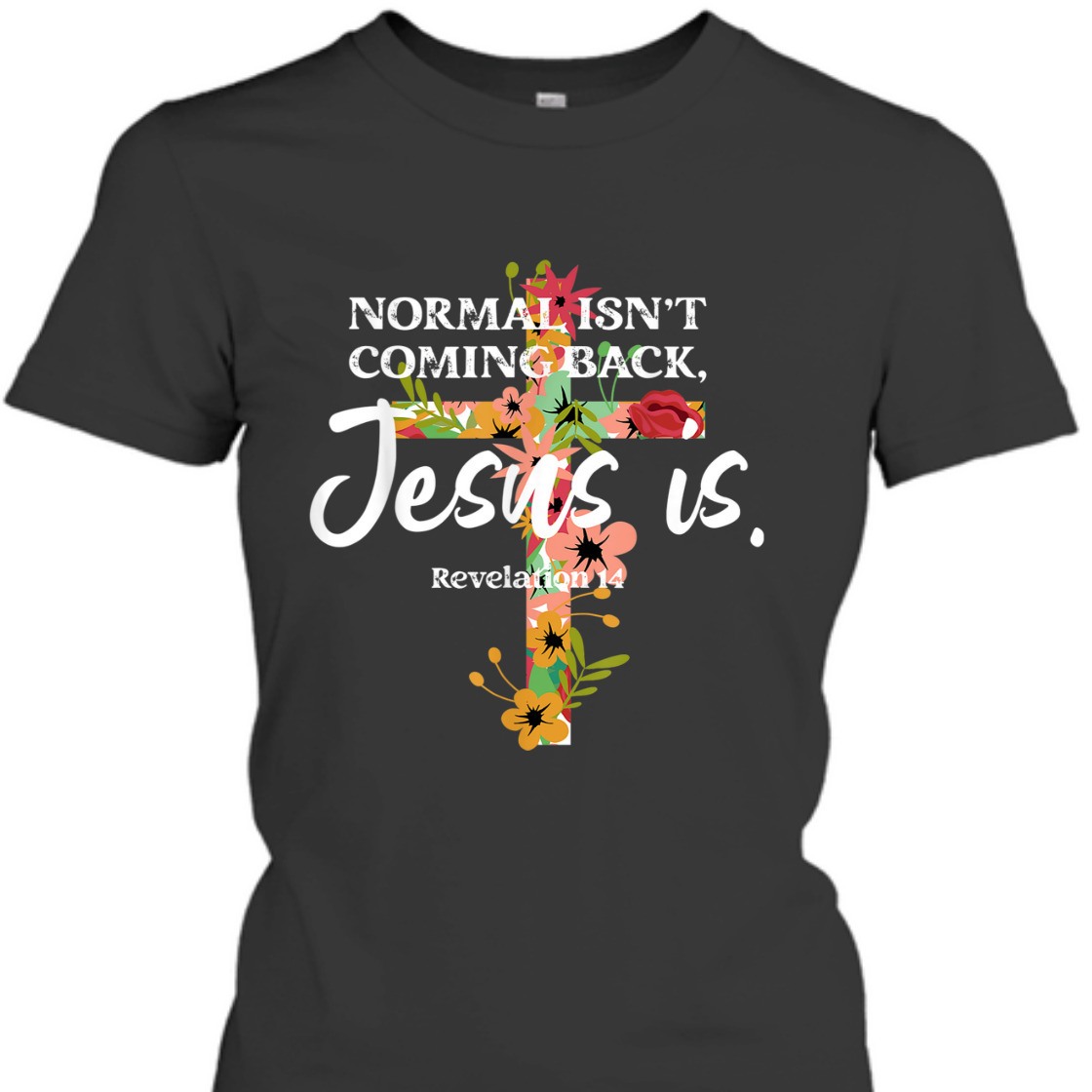 Bible Verse T-Shirt Normal Isn't Coming Back Jesus Is Awesome Gift For Believers Bible Verse T-Shirt Normal Isn't Coming Back Jesus Is Awesome Gift For Believers