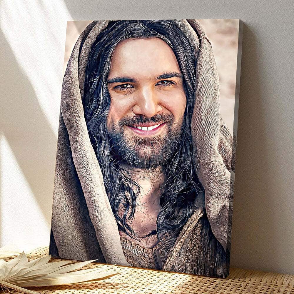 Jesus Christ Christian Faith Gift For Christian Canvas Print