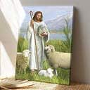 Jesus Painting With Lambs Religious Jesus Christ Jesus Bible Verse Scripture Canvas Print Jesus Painting With Lambs Religious Jesus Christ Jesus Bible Verse Scripture Canvas Print