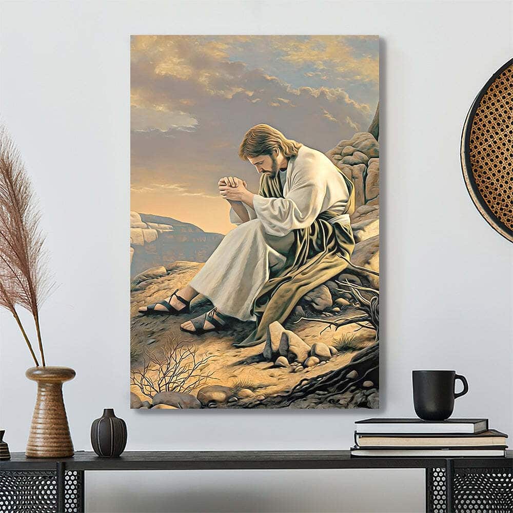 Jesus Praying Painting Jesus Christ Jesus Bible Verse Scripture Canvas Print Jesus Praying Painting Jesus Christ Jesus Bible Verse Scripture Canvas Print