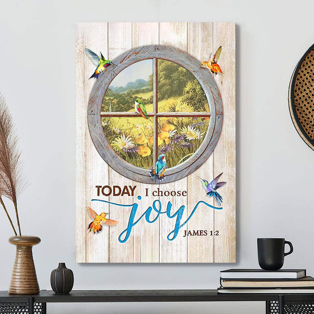 To Day I Choose Joy Jesus Christian Jesus Bible Verse Scripture Canvas Print To Day I Choose Joy Jesus Christian Jesus Bible Verse Scripture Canvas Print