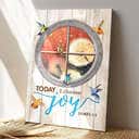 To Day I Choose Joy Jesus Christ Jesus Bible Verse Scripture Flowers Canvas Print To Day I Choose Joy Jesus Christ Jesus Bible Verse Scripture Flowers Canvas Print