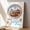 To Day I Choose Joy Farm Jesus Christ Jesus Bible Verse Scripture Canvas Print To Day I Choose Joy Farm Jesus Christ Jesus Bible Verse Scripture Canvas Print