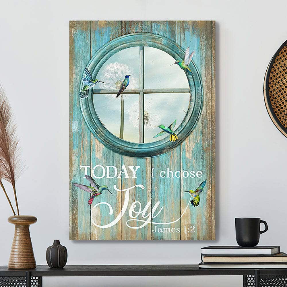 To Day I Choose Joy Jesus Christ Jesus Bible Verse Scripture Canvas Print For Christians To Day I Choose Joy Jesus Christ Jesus Bible Verse Scripture Canvas Print For Christians