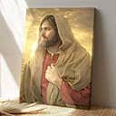 Portrait Jesus Christ Jesus Bible Verse Scripture Canvas Print For Believers Portrait Jesus Christ Jesus Bible Verse Scripture Canvas Print For Believers