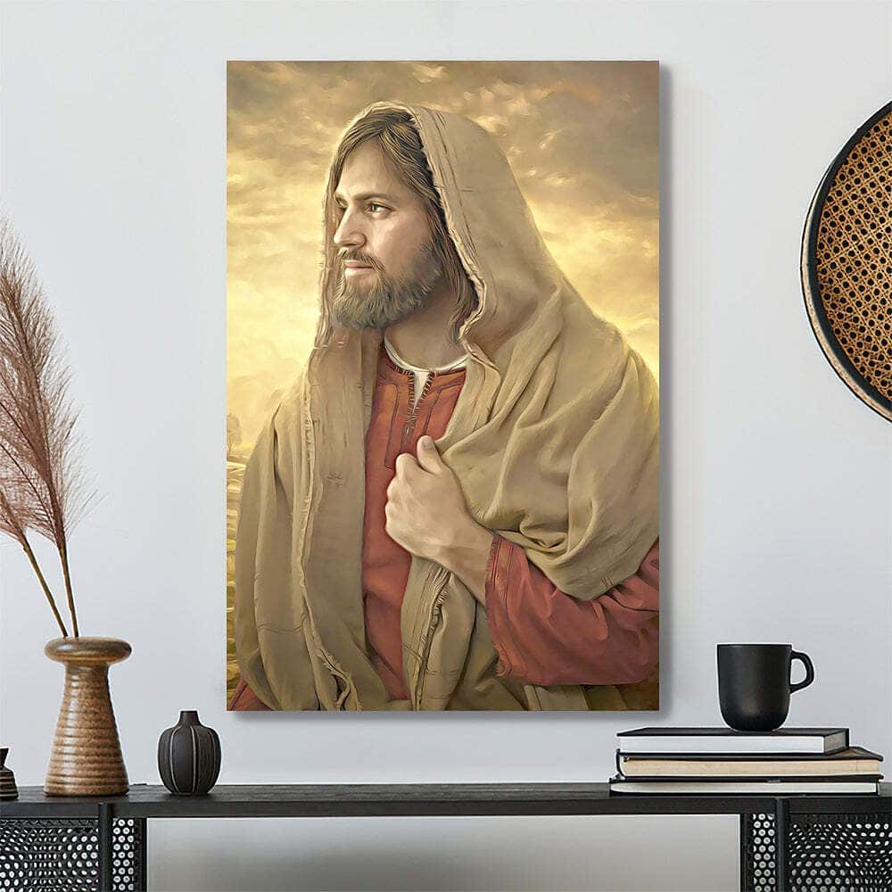 Portrait Jesus Christ Jesus Bible Verse Scripture Canvas Print For Believers Portrait Jesus Christ Jesus Bible Verse Scripture Canvas Print For Believers