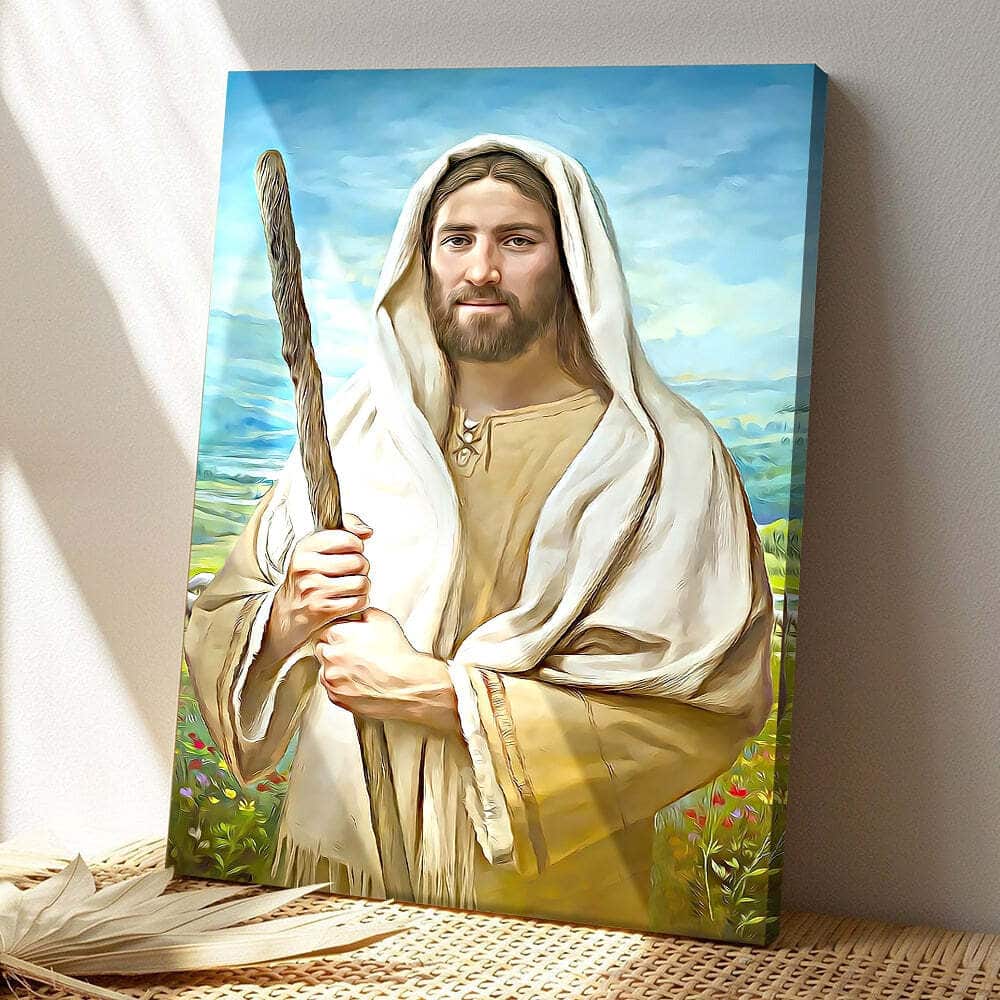 Jesus Painting Canvas Print Jesus Christ Jesus Scripture Bible Verse