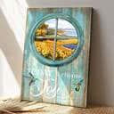 To Day I Choose Joy Canvas Print Jesus Christ Jesus Bible Verse Scripture Christian