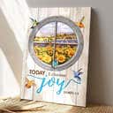 To Day I Choose Joy Jesus Christ Jesus Bible Verse Scripture Canvas Print For Believers To Day I Choose Joy Jesus Christ Jesus Bible Verse Scripture Canvas Print For Believers