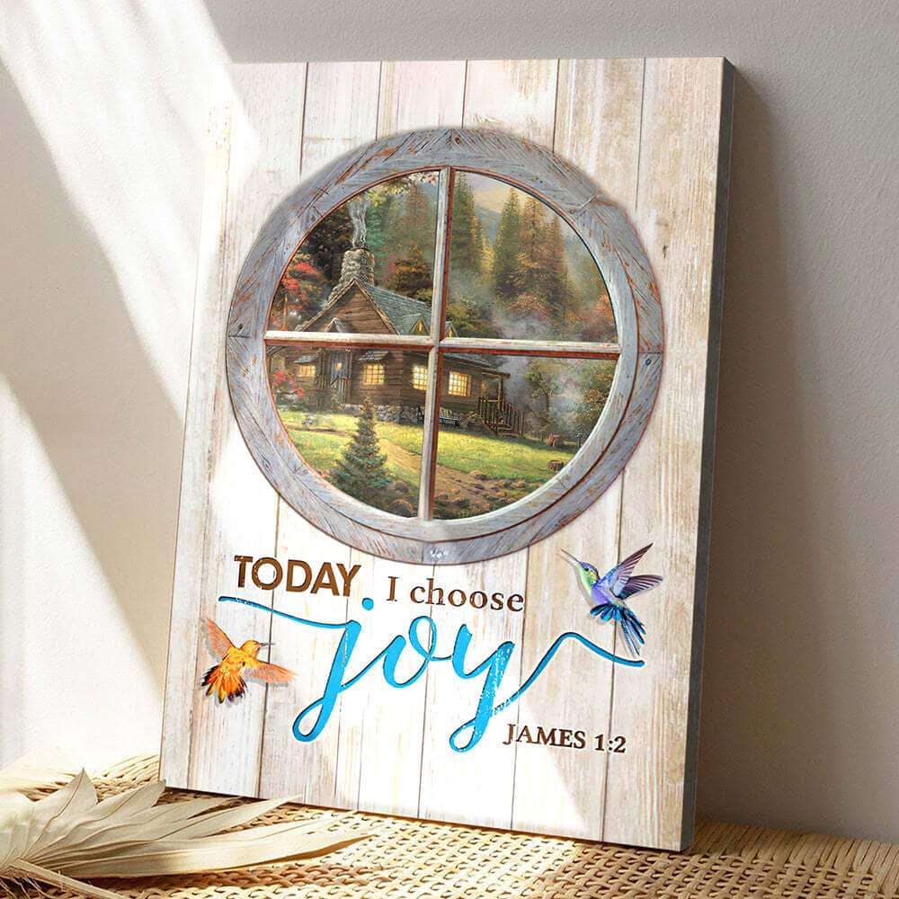 To Day I Choose Joy Jesus Christ Jesus Bible Verse Faith Canvas Print To Day I Choose Joy Jesus Christ Jesus Bible Verse Faith Canvas Print