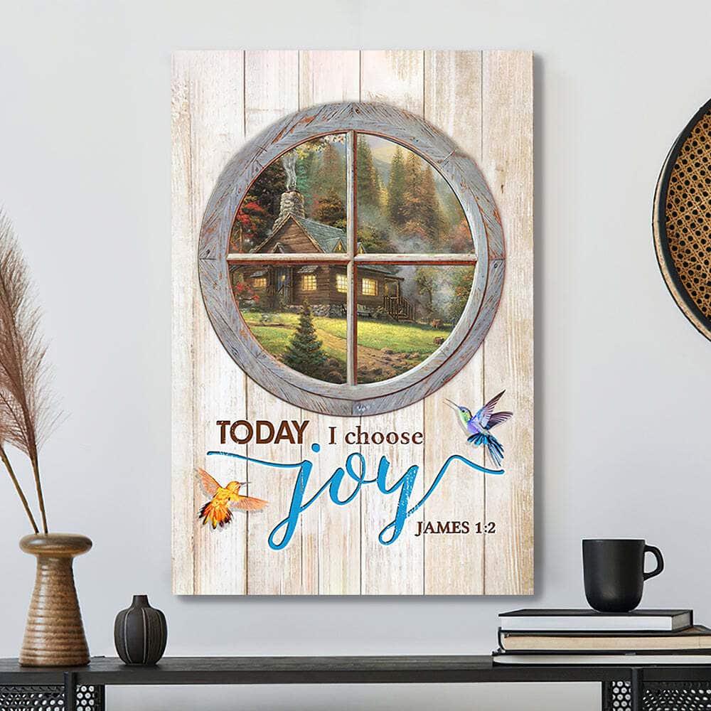 To Day I Choose Joy Jesus Christ Jesus Bible Verse Faith Canvas Print To Day I Choose Joy Jesus Christ Jesus Bible Verse Faith Canvas Print