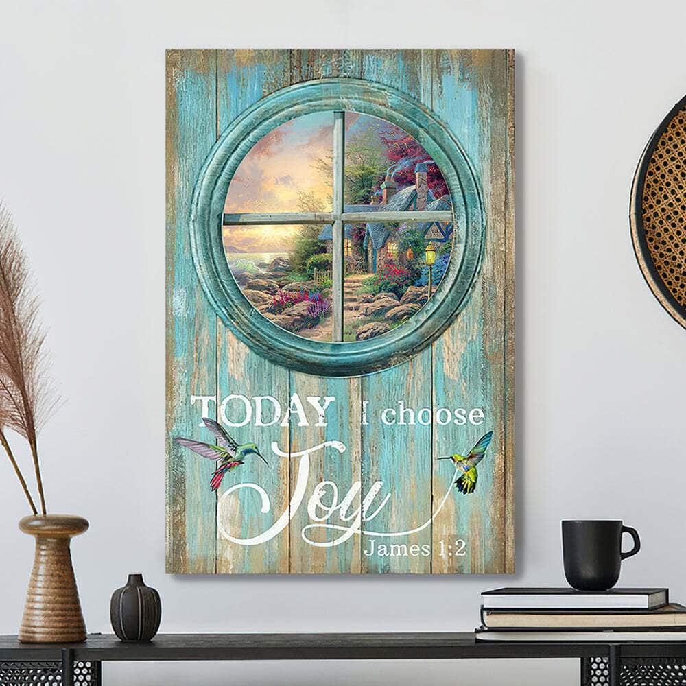 To Day I Choose Joy Jesus Christ Jesus Bible Verse Faith Scripture Canvas Print To Day I Choose Joy Jesus Christ Jesus Bible Verse Faith Scripture Canvas Print