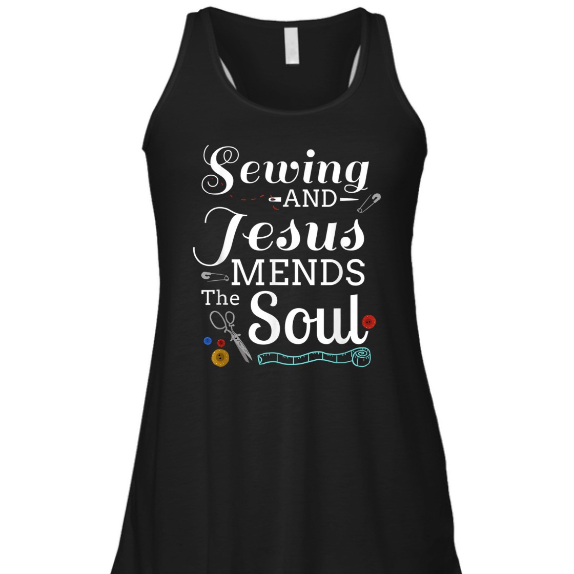 Sewing And Jesus Mends The Soul T-Shirt Perfect Gift For Any Christian Sewing And Jesus Mends The Soul T-Shirt Perfect Gift For Any Christian