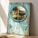 Jesus Christ To Day I Choose Joy Jesus Bible Verse Scripture Canvas Print