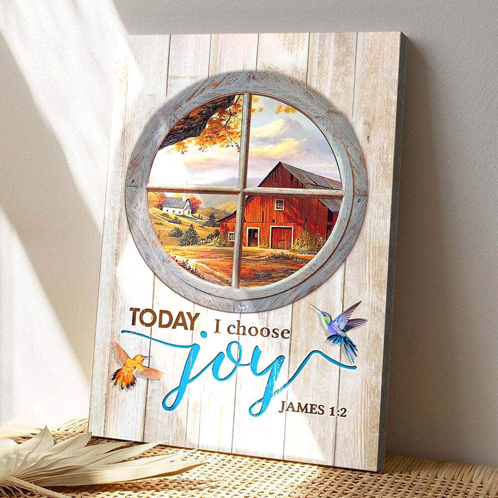 Jesus Christ To Day I Choose Joy Bible Verse Scripture Canvas Print Jesus Christ To Day I Choose Joy Bible Verse Scripture Canvas Print