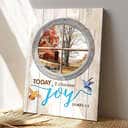 To Day I Choose Joy Jesus Bible Verse Scripture Faith Canvas Print To Day I Choose Joy Jesus Bible Verse Scripture Faith Canvas Print
