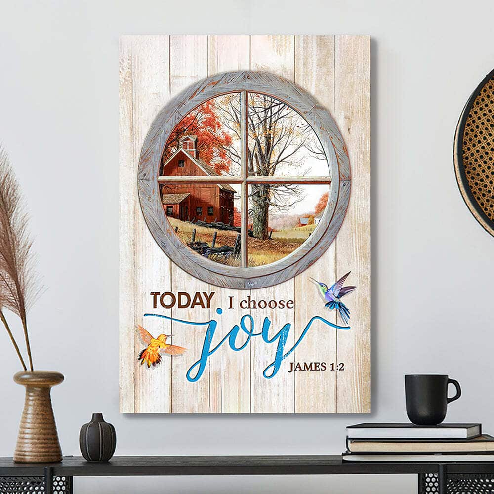 To Day I Choose Joy Jesus Bible Verse Scripture Faith Canvas Print To Day I Choose Joy Jesus Bible Verse Scripture Faith Canvas Print